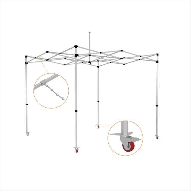 Outdoor Wodoodporny składany Łatwy w konfiguracji Standardowy aluminiowy namiot 